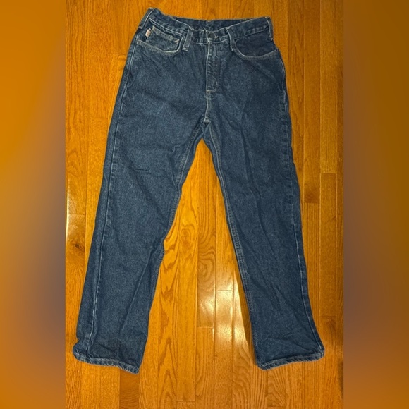 carhartt 14806 cat 2 relaxed fit Jean‎ mens size 32x32 - Picture 1 of 7